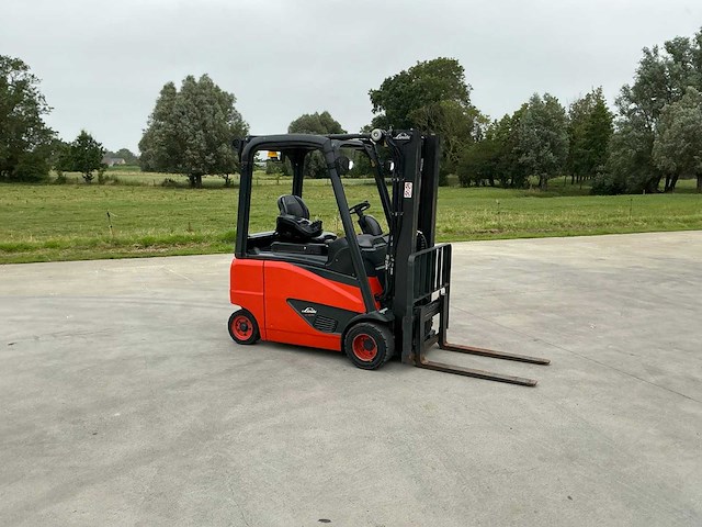 2018 linde e18ph-02 vorkheftruck meet weeg systeem - afbeelding 19 van  36