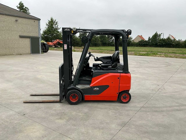2018 linde e18ph-02 vorkheftruck meet weeg systeem - afbeelding 12 van  36