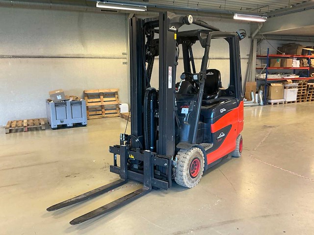 2018 linde e20 vorkheftruck - afbeelding 1 van  19