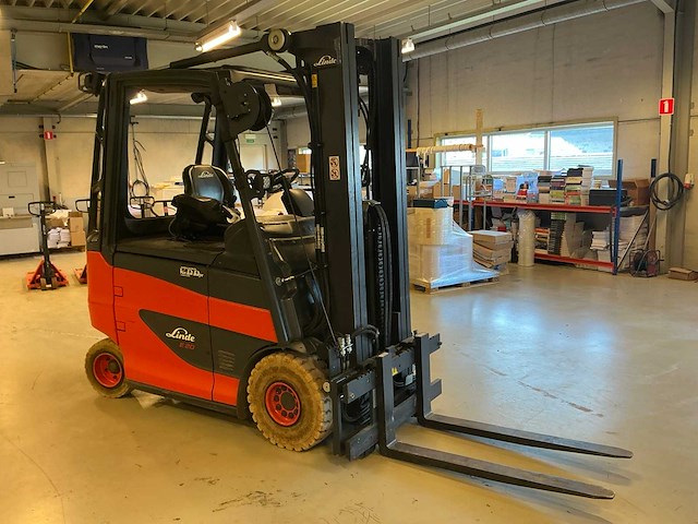 2018 linde e20 vorkheftruck - afbeelding 12 van  19