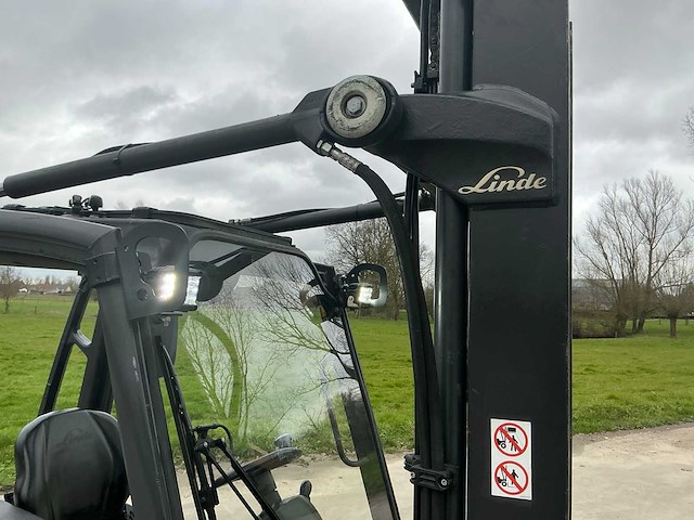 2018 linde e25-01 vorkheftruck met 360 °rotator/vorkversteller - afbeelding 17 van  60