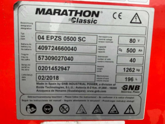 2018 linde e25-01 vorkheftruck met 360 °rotator/vorkversteller - afbeelding 50 van  60