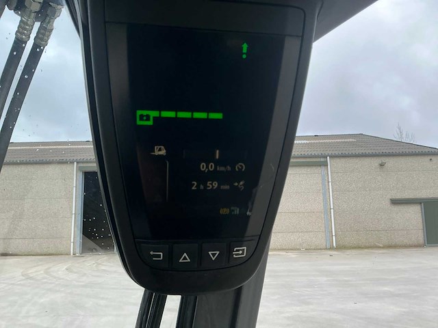 2018 linde e25-01 vorkheftruck met 360 °rotator/vorkversteller - afbeelding 52 van  60