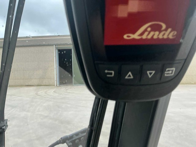 2018 linde e25-01 vorkheftruck met 360 °rotator/vorkversteller - afbeelding 53 van  60