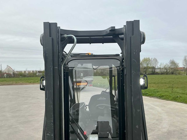 2018 linde e25-02 vorkheftruck met 2023 accu - afbeelding 4 van  7