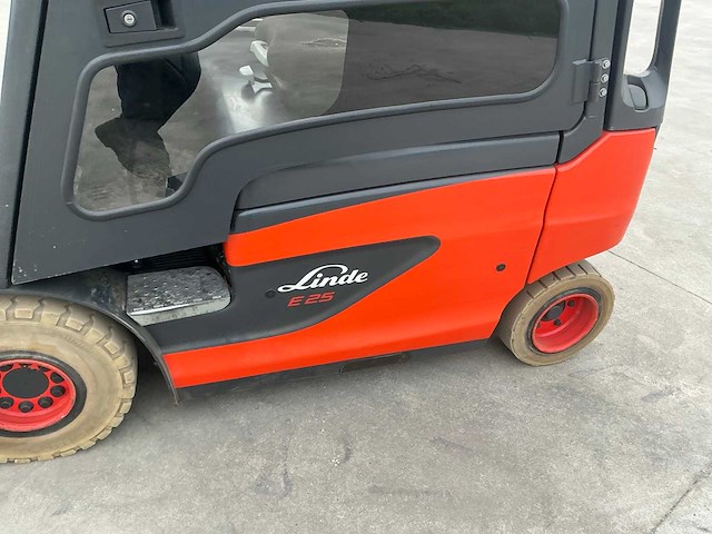 2018 linde e25-02 vorkheftruck met 2023 accu - afbeelding 82 van  82