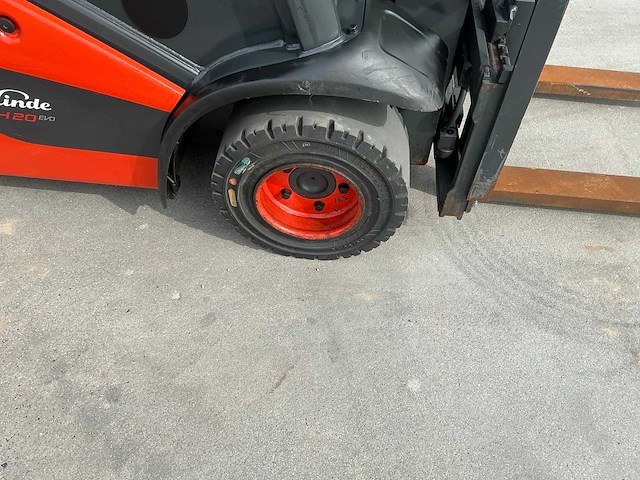 2018 linde h20t-01 vorkheftruck - afbeelding 9 van  16