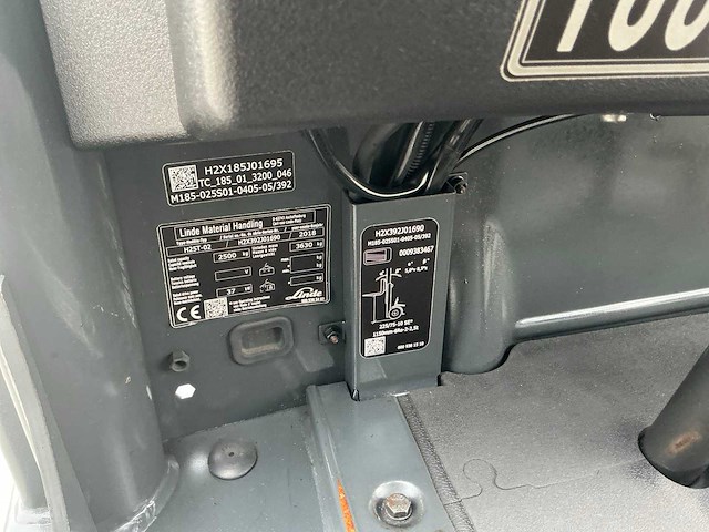 2018 linde h25t-02 vorkheftruck - afbeelding 39 van  67