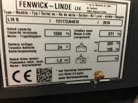 2018 linde l10b stapelaar - afbeelding 4 van  10