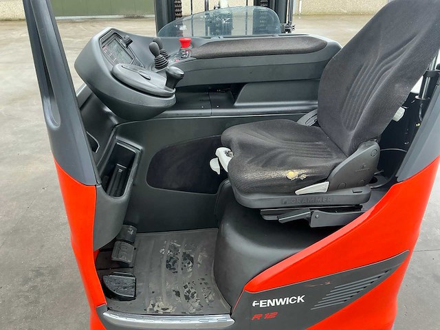 2018 linde r12b-01 reach truck - afbeelding 48 van  75