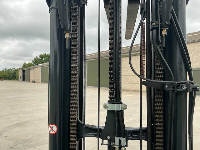 2018 linde r12b-01 reach truck - afbeelding 8 van  99