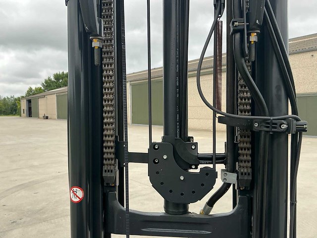 2018 linde r12b-01 reach truck - afbeelding 11 van  99