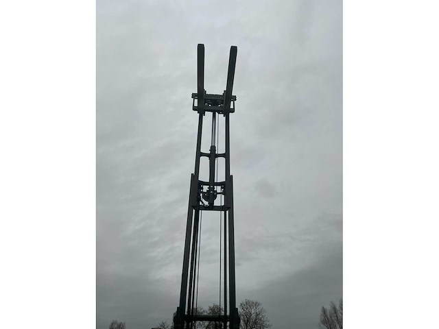 2018 linde r14g-01 reach truck op grote wielen - afbeelding 2 van  86