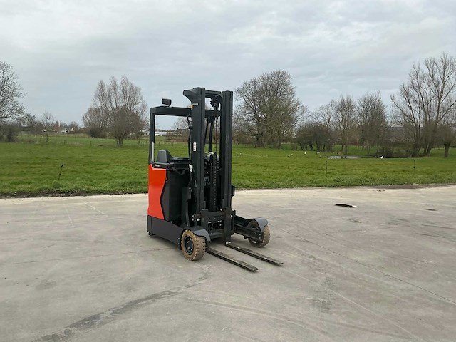 2018 linde r14g-01 reach truck op grote wielen - afbeelding 20 van  86