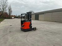 2018 linde r14g-01 reach truck op grote wielen