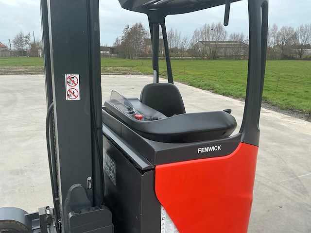 2018 linde r14g-01 reach truck op grote wielen - afbeelding 12 van  49
