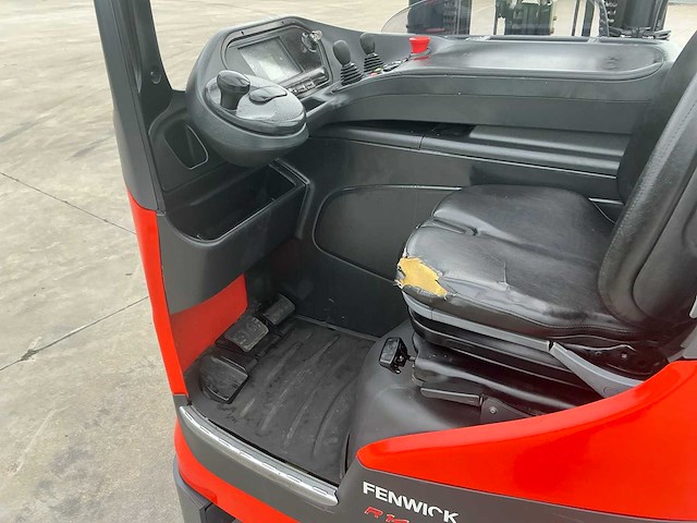 2018 linde r14g-01 reach truck op grote wielen - afbeelding 34 van  49