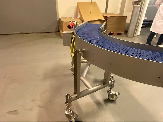 2018 marvu 90° bandtransportband op wielen - afbeelding 2 van  6