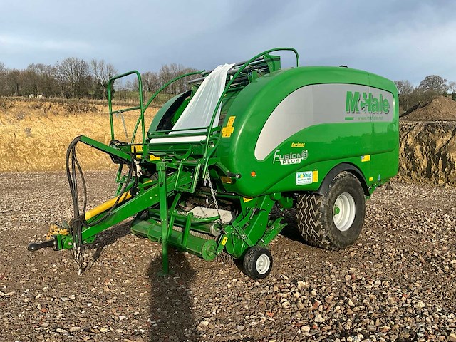 2018 mc hale fusion3+ ronde balenmachine - afbeelding 1 van  37
