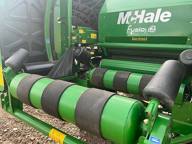 2018 mc hale fusion3+ ronde balenmachine - afbeelding 27 van  37