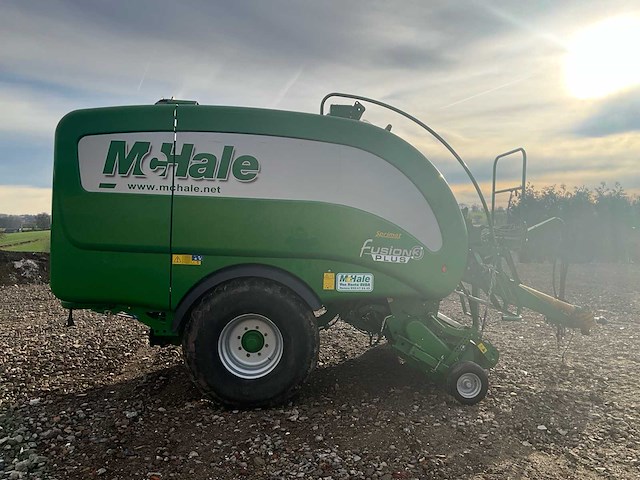2018 mc hale fusion3+ ronde balenmachine - afbeelding 6 van  37