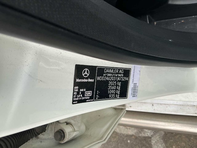 2018 mercedes - benz b220d auto - afbeelding 60 van  64