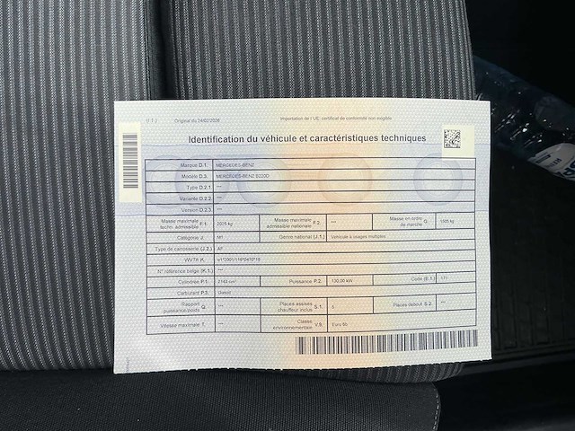 2018 mercedes - benz b220d auto - afbeelding 53 van  59