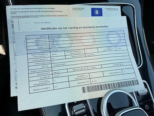 2018 mercedes-benz e 200 cdi amg line personenauto - afbeelding 16 van  25