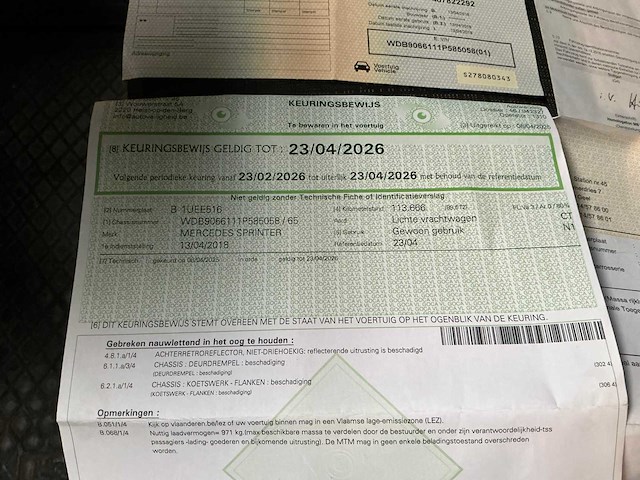 2018 mercedes-benz sprinter bedrijfswagen - afbeelding 25 van  33