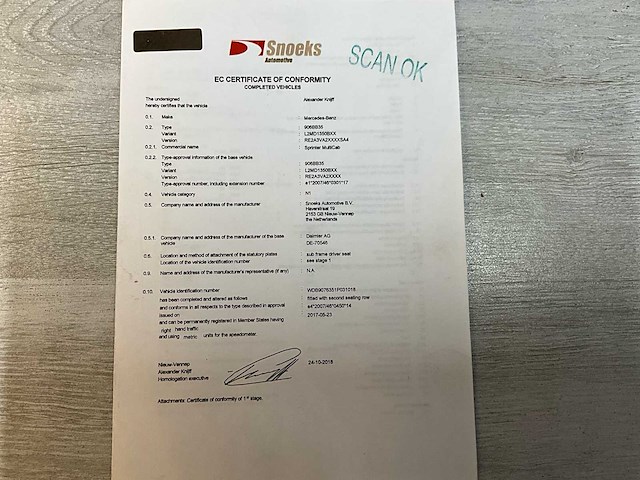 2018 mercedes sprinter 6 personen - euro 6 - airco - afbeelding 57 van  61