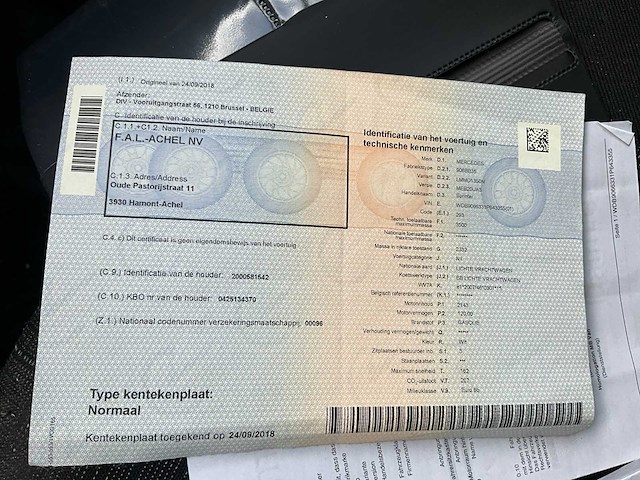 2018 mercedes sprinter lichte vrachtwagen (1251-1045) - afbeelding 11 van  38