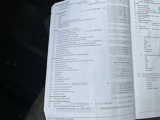 2018 mercedes sprinter lichte vrachtwagen (1251-1045) - afbeelding 15 van  38