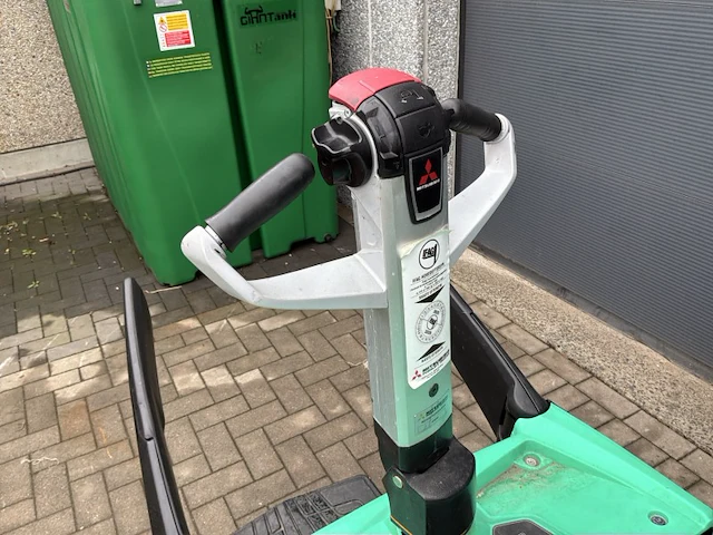 2018 mitsubishi pbv20n2 elektrische pallettruck - afbeelding 6 van  21