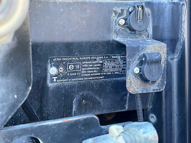 2018 new holland t7.280 4-wheel drive tractor - afbeelding 15 van  27