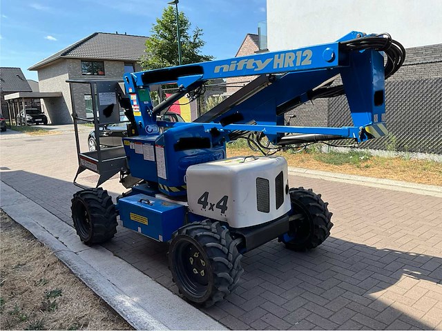2018 nifty hr12d 4wd bouwlift - afbeelding 1 van  22
