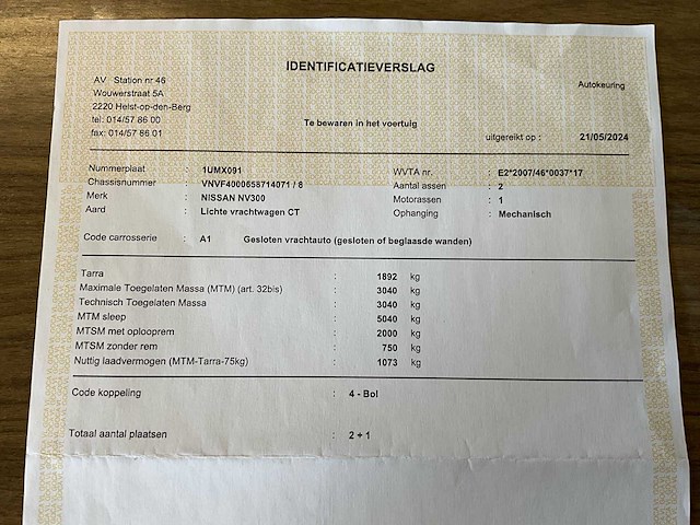 2018 nissan nv300 bedrijfswagen met dakrail + sortimo inrichting - afbeelding 43 van  48