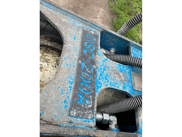 2018 okada hydraulische betonvergruizer osc-200a - afbeelding 8 van  11