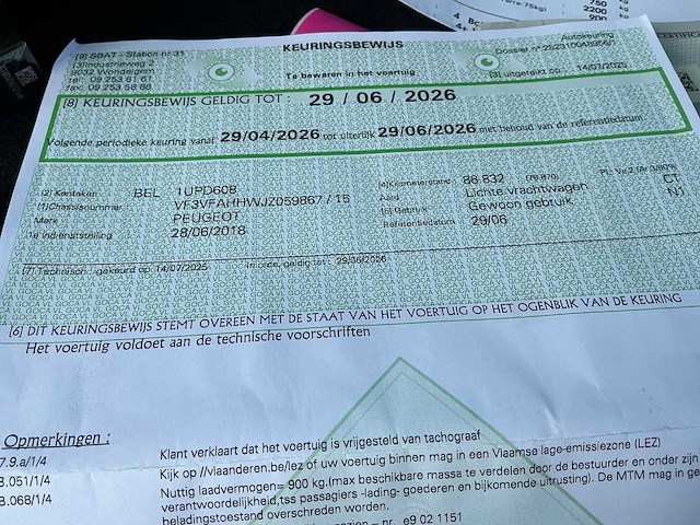 2018 peugeot expert bedrijfswagen - afbeelding 20 van  29