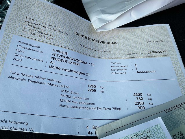 2018 peugeot expert bedrijfswagen - afbeelding 21 van  29