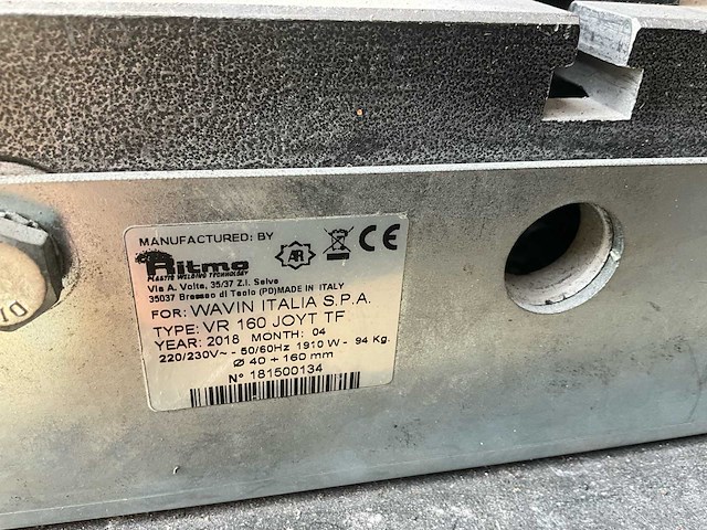 2018 professionele pe / hdpe buislasmachine – kunststof pijplassen – functioneel - afbeelding 2 van  10