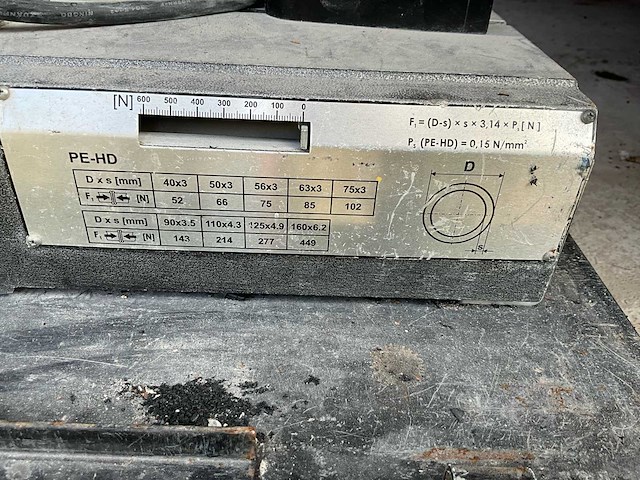 2018 professionele pe / hdpe buislasmachine – kunststof pijplassen – functioneel - afbeelding 5 van  10