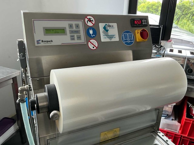 2018 reepack reetray 20 vgm vacuüm traysealer - afbeelding 12 van  16
