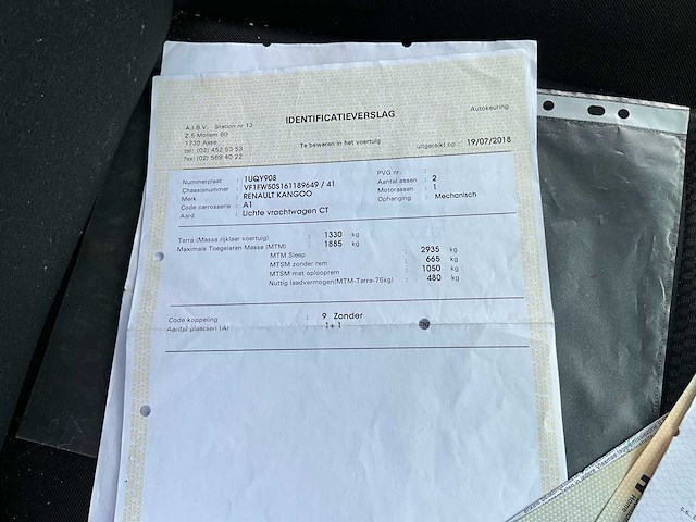 2018 renault kangoo lichte vracht - afbeelding 28 van  30