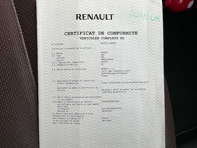 2018 renault koleos stationwagen - automaat - airco - afbeelding 68 van  72
