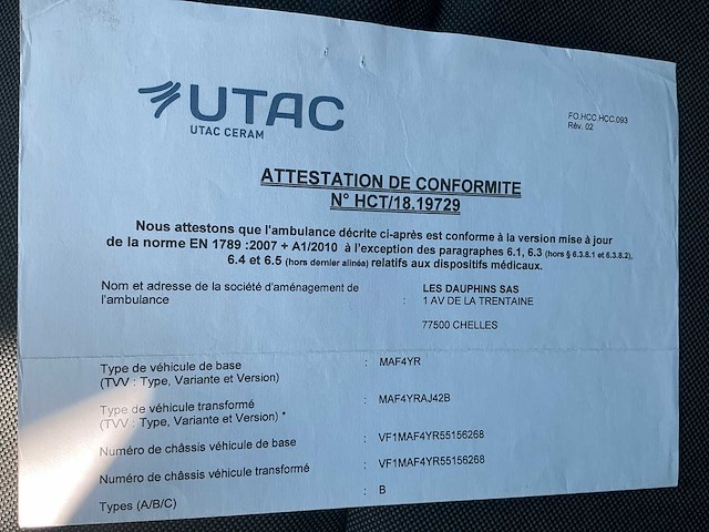 2018 renault master ambulance - afbeelding 22 van  33