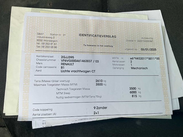 2018 renault master vg meubelbak - afbeelding 32 van  38