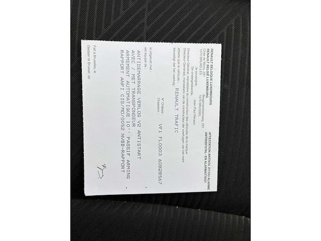 2018 renault trafic lichte vrachtwagen - afbeelding 11 van  21