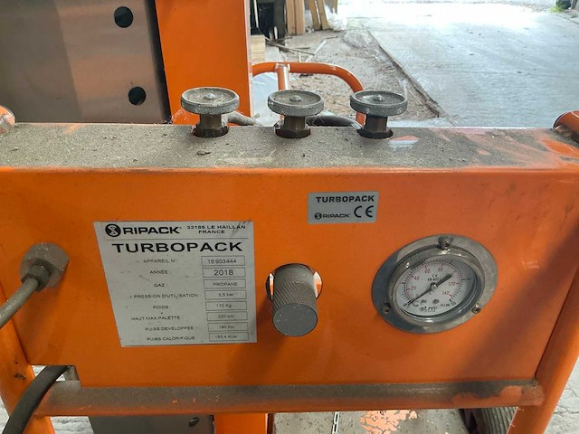 2018 ripack turbopack automatische foliekrimpmachine - afbeelding 6 van  7