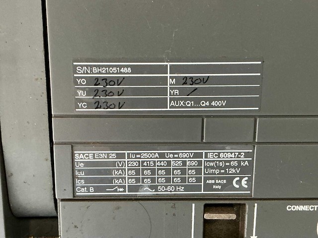 2018 rittal abb sace emax stroomschakelaar - afbeelding 3 van  6