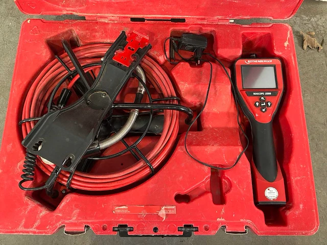 2018 rothenberger roscope i2000 module 25/16 rioolcamera 100mm - afbeelding 1 van  4